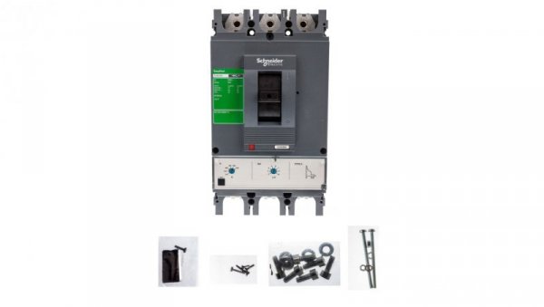 Wyłącznik mocy 50kA , wyzwalacz elektroniczny ETS2.3 630A , 3P Compact CVS LV563510