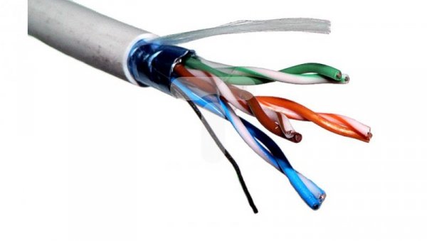 Kabel teleinformatyczny BiTLAN F/UTP 4x2x24 AWG (0,5) cat.5e 200MHz Eca /305m/