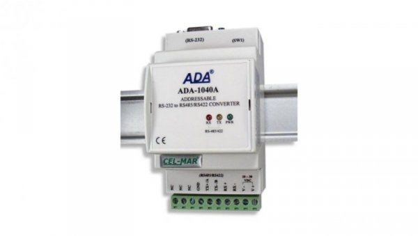 Adresowalny konwerter prędkości i formatu danych RS-232 na RS-485/RS-422 ADA-1040A -23-3