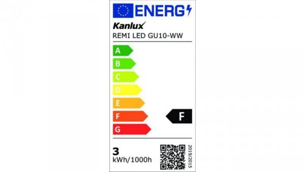 Żarówka LED GU10 2,2W REMI LED GU10-WW 180lm 3000K 33081