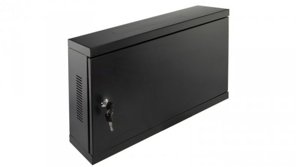 Szafa wisząca RACK 19 cali 2U 120mm czarna TPR CATV NEKU