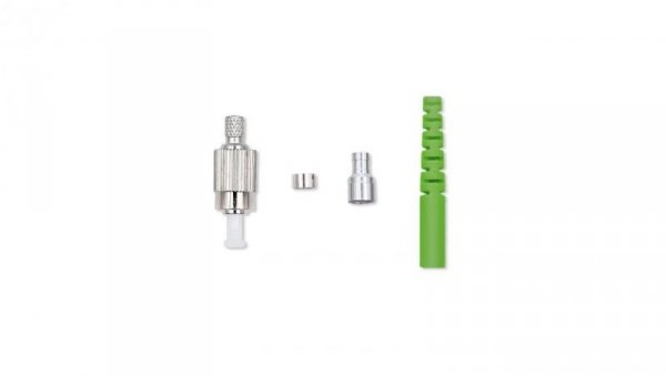 Qoltec Złącze światłowodowe FC/APC Singlemode 3.0mm Zestaw montażowy 200szt.