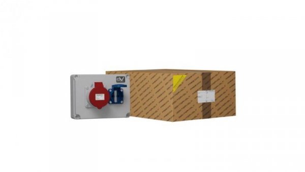 Rozdzielnica budowlana WDD 1x32A 1x230V Schuko Mennekes Doktorvolt 6343