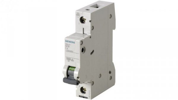 Wyłącznik nadmiarowoprądowy C4A 230/400V 10kA 1P 5SL4104-7