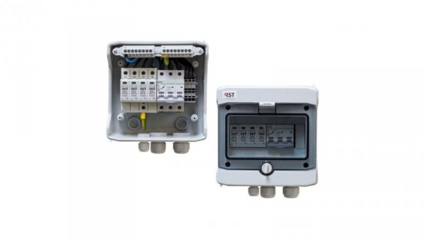 Rozdzielnica PV RST AC-710 3F, SPD-T1+2, B10A