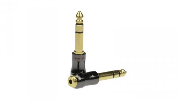 PROLINK Przejście Adapter Audio Jack 6,3mm Stereo (wtyk) / mini Jack 3,5mm Stereo (gniazdo)