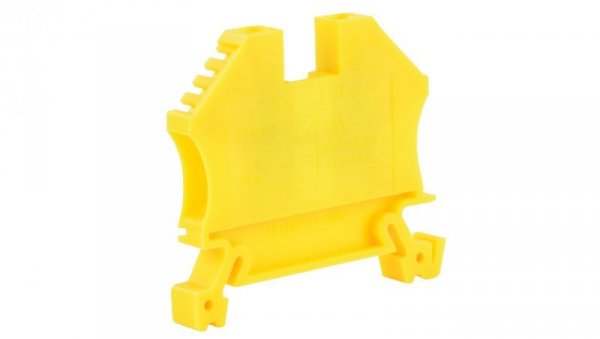 Złączka na szynę TH35 6mm2 żółta