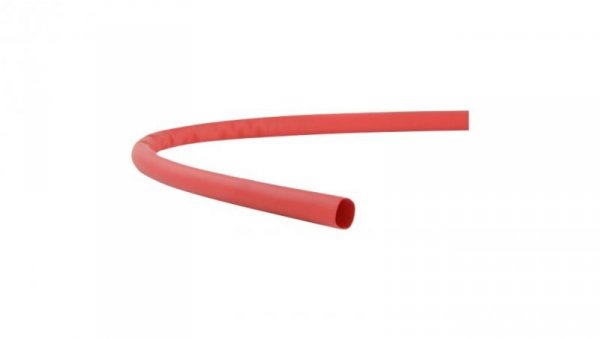 Rura termokurczliwa RC 1,6/0,8 czerwona /1m