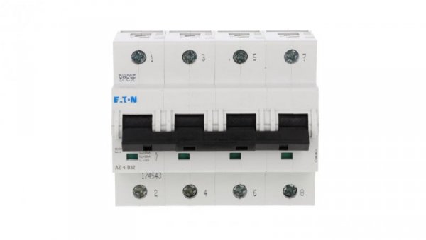 Wyłącznik nadprądowy 4P D 32A 25kA AC AZ-4-D32 174543