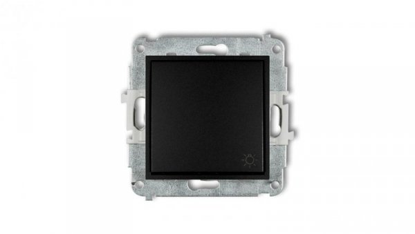 ICON Mechanizm łącznika zwierny światło czarny mat 12IWP-5