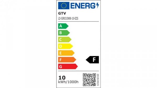 Oprawa elewacyjna NARIN LED 10W 1000lm 4000K IP54 AC220-240V czarny LD-NAR10WB-10