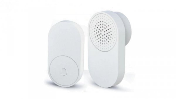 Dzwonek bezprzewodowy sieciowy MiniBell 32 melodie zasięg 150m 25579