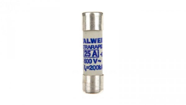 Wkładka bezpiecznikowa cylindryczna 10x38mm 25A aR 600V CH10UQ 002625013