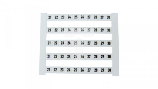 Oznacznik poziomy DEK 5 FWZ 21-30 0523060021 /500szt./