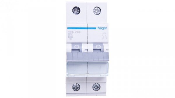 Wyłącznik nadprądowy 2P B 10A 6kA AC MBN210E