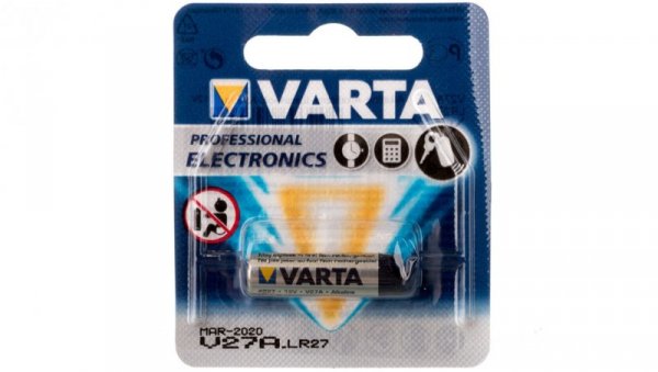Bateria alkaliczna V27A 20mAh 12V ELECTRONICS