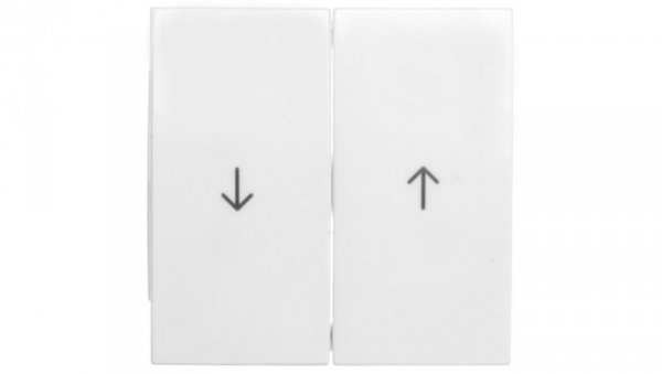 B.Kwadrat Klawisz podwójny symbol /strzałka/ biały 5316258999