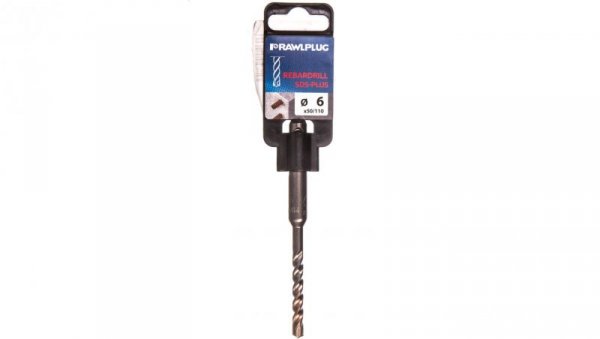 Wiertło do betonu zbrojonego Rebardrill SDS Plus 6x50x110 mm RT-SDSR-6/110