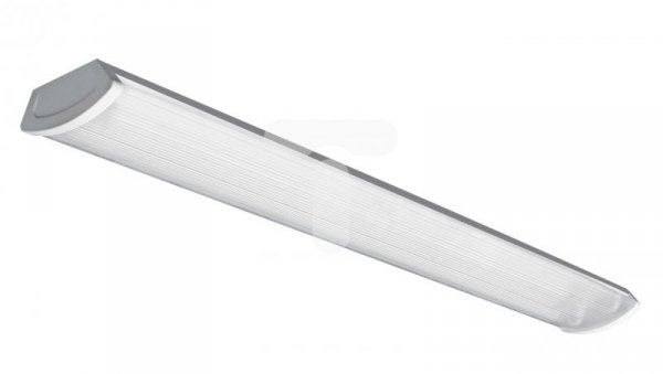 Oprawa nasufitowa kloszowa ZEFIR 2x36 klosz przezroczysty, pod 2 świetlówki LED G13 T8 1200mm IP40 ABS/PC LD-OZE236-00