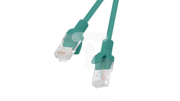 Kabel krosowy patchcord U/UTP kat.6 0,5m zielony PCU6-10CC-0050-G
