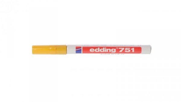 Pisak odporny na ścieranie i wodę PLC-YL 1-2mm żółty E04ZP-01090500403 /5szt./