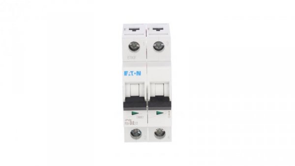 Wyłącznik nadprądowy 2P D 2A 6kA AC PL6-D2/2 286574