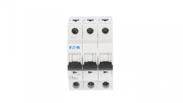 Wyłącznik nadprądowy 3P D 32A 6kA AC PL6-D32/3 286616