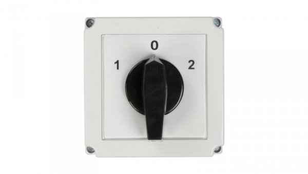 Łącznik krzywkowy 1-0-2 3P 40A w obudowie 4G40-53-PK R214 63-840345-041
