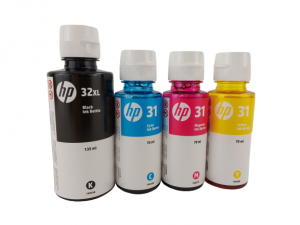 ORYGINALNE 4 TUSZE CMYK HP GT53XL GT51 32XL GT52 31 CMYK ORAZ SMART TANK KOMPLET