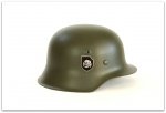 MH076 HEŁM M42 3 DYWIZJA PANCERNA SS TOTENKOPF - FELDGRAU