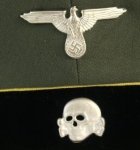 MCA006  OKUCIA CZAPKI GARNIZONOWEJ WAFFEN-SS SS/SD