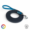 Linka dla psa CZARNO - KOLOROWA oryginalny BIOTHANE® 16 mm