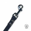 Linka treningowa dla psa CZARNA oryginalny BIOTHANE® 16 mm