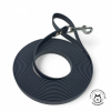 Linka treningowa dla psa CZARNA oryginalny BIOTHANE® 16 mm