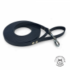 Linka treningowa dla psa CZARNA oryginalny BIOTHANE® 16 mm