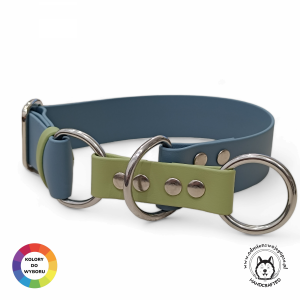 Obroża półzaciskowa dla psa XL (45 - 60 cm) oryginalny BIOTHANE® 38 mm