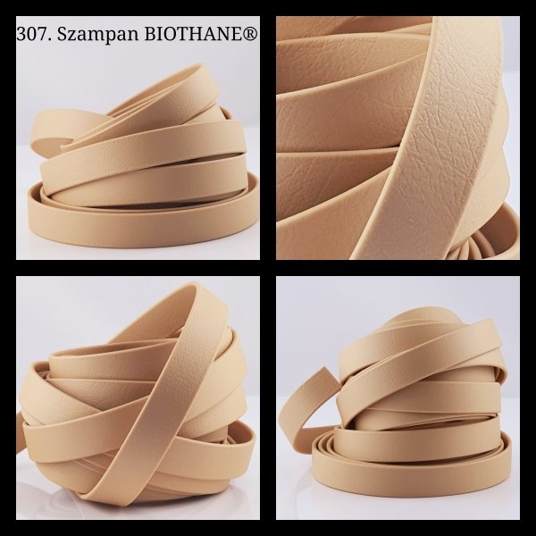 Smycz dla psa CZARNO - KOLOROWA oryginalny BIOTHANE® 19 mm
