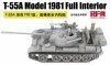 Rye Field Model 5155 T-55A Model 1981 w/ Full Interior Kit 1/35