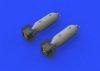 Eduard 648369 P-51D 250lb bombs AIRFIX 1/48