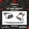 Yamamoto YMPTUN98 2JZ Twin Turbo Kit for Tamiya 24123 1/24