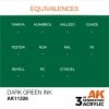 AK Interactive AK11226 DARK GREEN – INK 17ml
