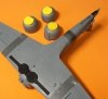 Omask 77220 Zero fighter wheel bay plugs (for Tamiya) 1/72