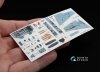 Quinta Studio QD32002 Su-25SM 3D-Printed & coloured Interior on decal paper (for Trumpeter kit) 1/32