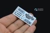 Quinta Studio QD+72117 Su-24MR 3D-Printed coloured Interior on decal paper (Zvezda) (with 3D-printed resin part) 1/72
