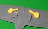 Omask 77225 Spitfire Mk.I wheel bay plugs (for Tamiya) 1/72