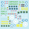 Star Decals 35-C1102 French Shermans # 1 1/35