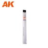 AK Interactive AK6555 CHANNEL 3.0 WIDTH X 350MM – STYRENE U CHANNEL – (4 UNITS)