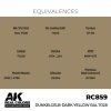 AK Interactive RC859 Dunkelgelb-Dark Yellow RAL 7028 17 ml