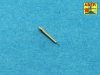 Aber 700 L-35 Set of barrels for Italian Battleship: RN Roma or Littorio or Vittorio Veneto 381mm x 9, 152mm x 12, 90mm x 12 1/700