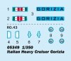 Trumpeter 05349 Italian Heavy Cruiser Gorizia 1/350